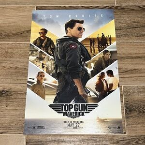 Top Gun Maverick Movie Poster - Wall Art
